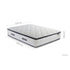 SleepSoul Bliss 800 Pocket Memory Pillow Top Mattress